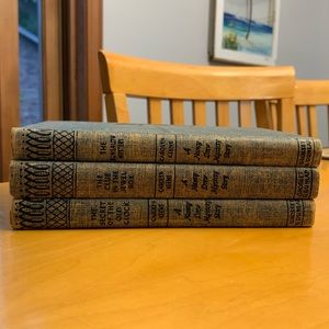 Three vintage Carolyn Keene Nancy Drew books